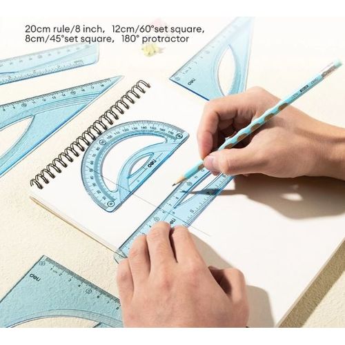 kit géométrique Deli Drafting Set H12 - 2