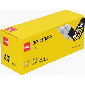 Scotch Rouleaux adhésifs Deli stick up A353 transparent 19mmx33m pack de 8pcs