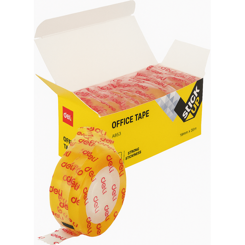 Scotch Rouleaux adhésifs Deli stick up A353 transparent 19mmx33m pack de 8pcs - 2