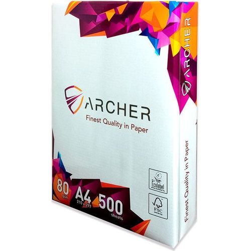 Ramette de papier ARCHER A4 blanc 80g - 2