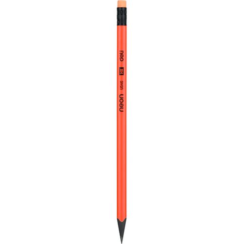 Crayon Deli neon - U 546 - HB pack de 12 pcs - 3