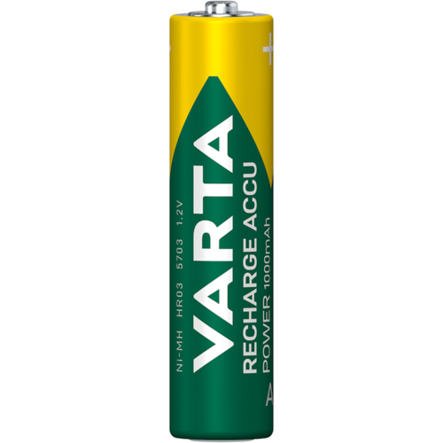 2 Piles Rechargeables VARTA AAA 1.2V 1000mAh - 2