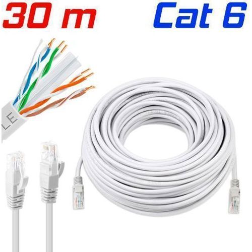 Câble réseau RJ45 30M Cat6 - 3