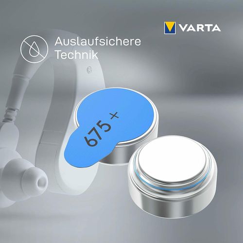 Pile auditive VARTA 6x675 1.45v - 2