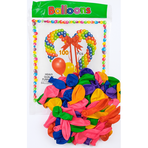Balloons Helium Quality Biodegradable 100 pcs - 2