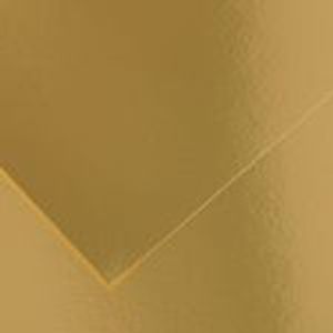 Papier Canson 1 Feuille dorée 50x65 280g