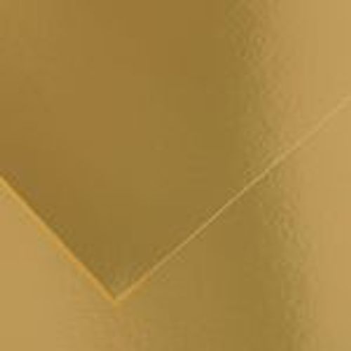 Papier Canson 1 Feuille dorée 50x65 280g