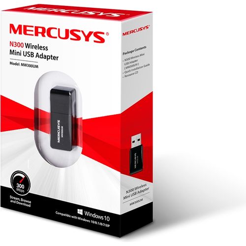 Mercusys Mini Adaptateur WiFi N300 USB