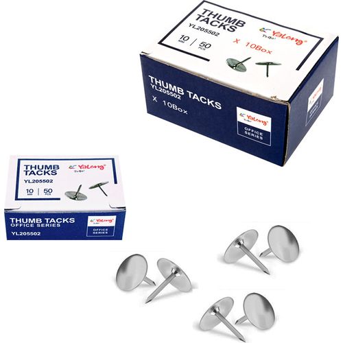 Punaise Yalong Thumb Tacks YL205502 10pcs - 2