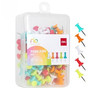 Punaise Deli RIO Push Pins 35 pcs 23mm