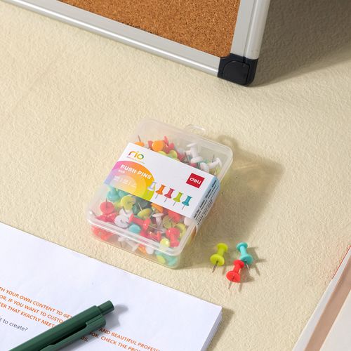 Punaise Deli RIO Push Pins 35 pcs 23mm - 2
