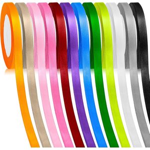 Ruban en Satin coloré 7mm /25m