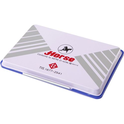 Tampon encreur HORSE n°2 Bleu 7 cm x 11 cm - 2