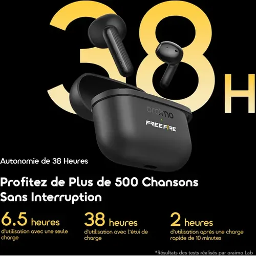 oraimo SpaceBuds Air Freefire - 2