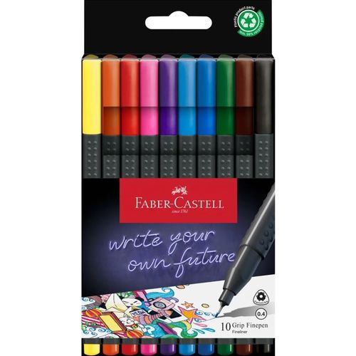 Stylos Fineliner Faber-Castell Grip Finepen 0.4 mm