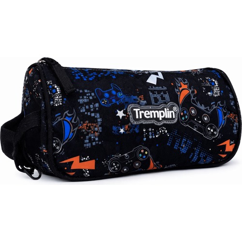 Trousse scolaire Tremplin noire gaming