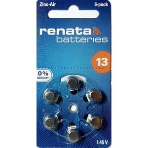 Pile auditive Renata 13 - Pack de 6