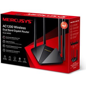 Routeur sans fil Mercusys MR30G AC1200, Ethernet Gigabit, double bande