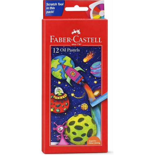 Crayons pastel à l’huile Faber-Castell 12 pcs – Réf. 126012