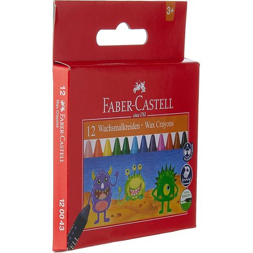 أقلام تلوين شمعية فابر-كاستل – 12 لونًا - 2