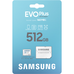 Carte mémoire micro SD Samsung 512 Go