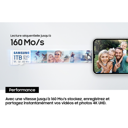 Carte mémoire micro SD Samsung 512 Go - 4