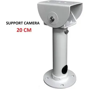 Support caméra de surveillance en alliage aluminium de 20cm