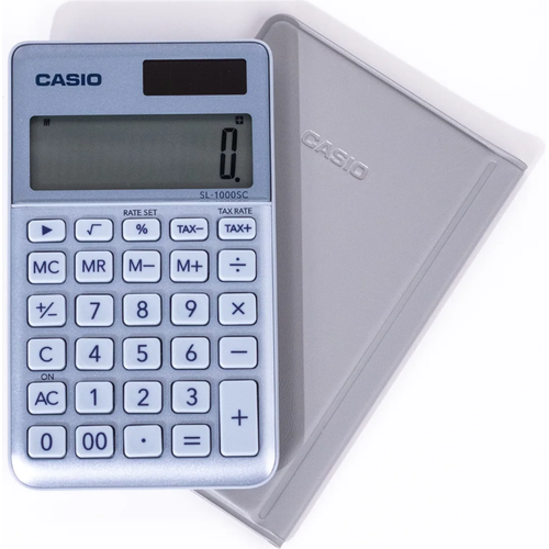 Casio SL-1000SC-BU Calculatrice de bureau – 10 chiffres - 2