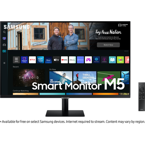Écran Plat 27" Samsung M5 avec expérience Smart TV