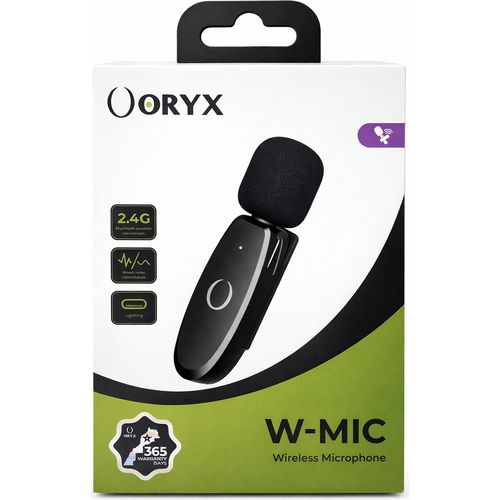 Microphone ORYX W-MIC Wireless iPhone – Micro cravate sans fil  - 2