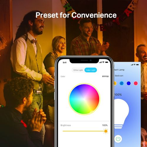 Ampoule connectée Wi-Fi intelligente multicolore Tapo L530E - Pack de 2 - 3