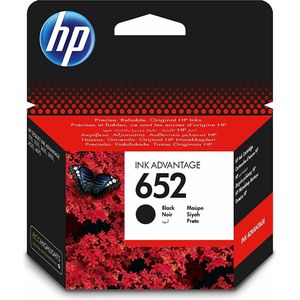 HP 652 Noir - Cartouche d'encre HP d'origine