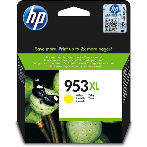 HP 953XL Jaune - Cartouche d'encre grande capacité HP d'origine