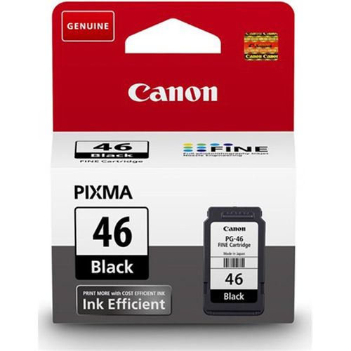 Canon PG-46 Noir - Cartouche d'encre Canon d'origine