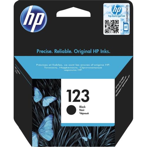 HP 123 Noir - Cartouche d'encre HP d'origine