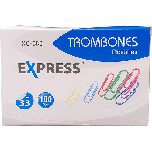 TROMBONES Plastifiés EXPRESS 33 MM