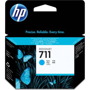 HP 711 Cyan - Cartouche d'encre HP d'origine