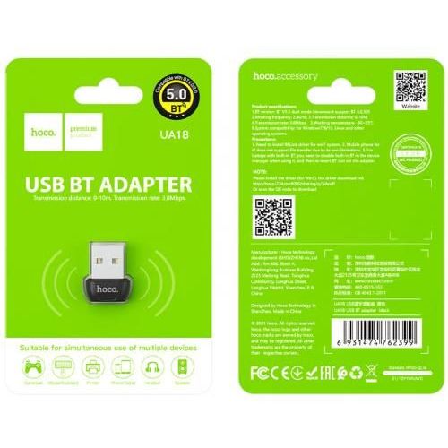 Hoco Adaptateur USB vers Bluetooth v5.0