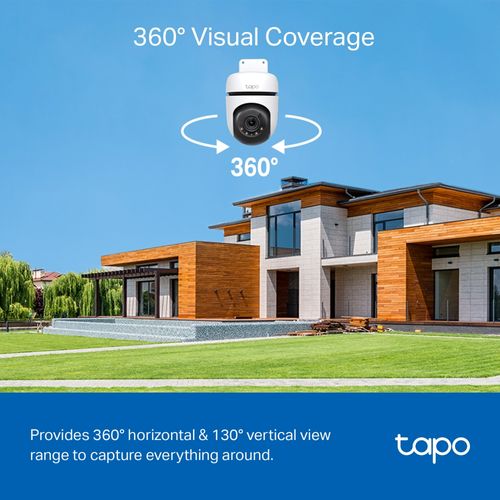 TAPO C510W - 2K 3MP Full-color - Caméra extérieure WiFi - 6