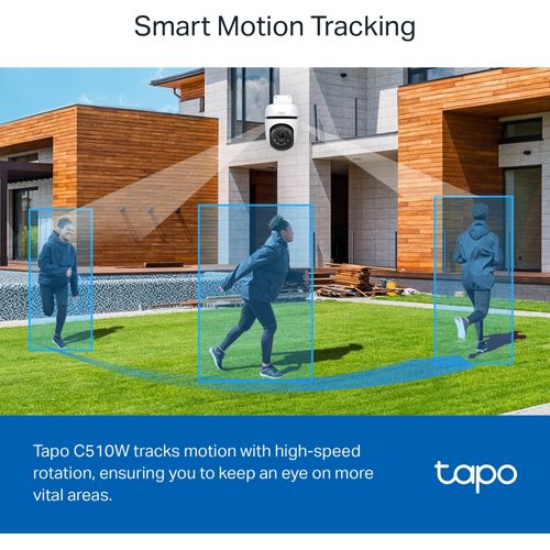 TAPO C510W - 2K 3MP Full-color - Caméra extérieure WiFi - 7