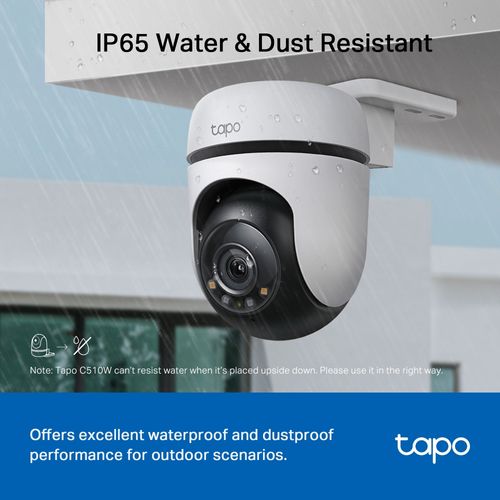 TAPO C510W - 2K 3MP Full-color - Caméra extérieure WiFi - 9