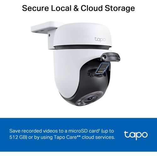 TAPO C510W - 2K 3MP Full-color - Caméra extérieure WiFi - 10