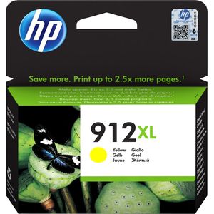 HP 912XL Jaune - Cartouche d'encre grande capacité HP d'origine