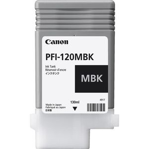 Canon PFI-120 Noir mat - Cartouche d'encre Canon d'origine