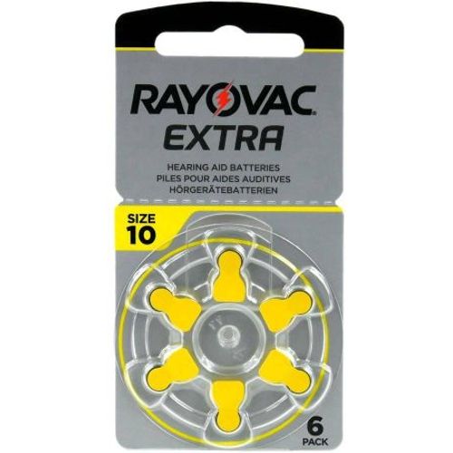 Pile auditive RAYOVAC EXTRA 10