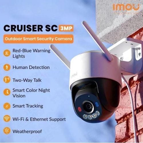 IMOU Cruiser SC 3MP 2K 360° Wi-Fi 6 - 5