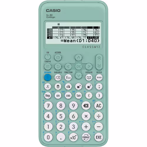 Casio fx-92 Collège - Calculatrice scientifique Spéciale Collège